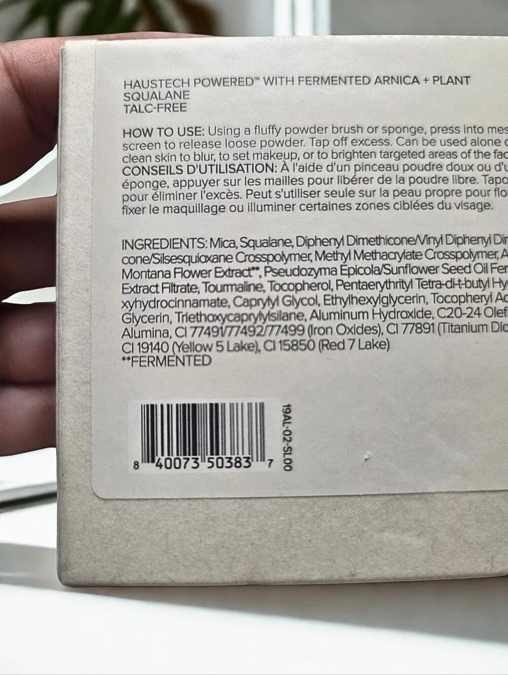 Haus Labs Bio-Blurring Loose Setting Powder Deep Honey 7g NEW Sealed